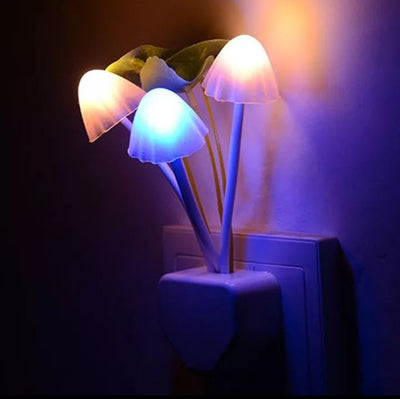 Multicolor Mushroom 3D Lamps